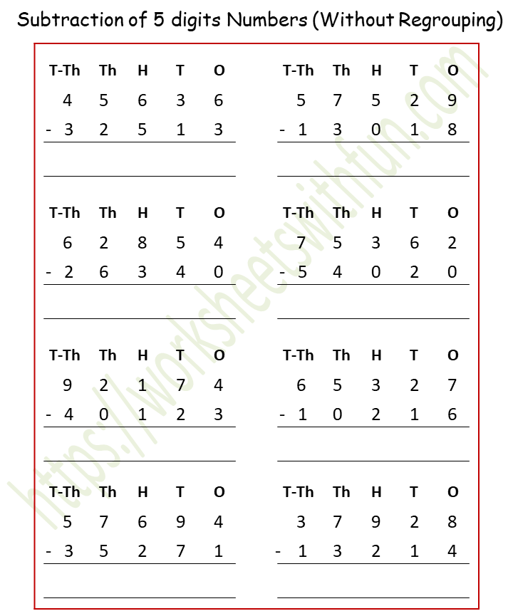 maths-class-4-subtraction-of-5-digits-numbers-without-regrouping-worksheet-3